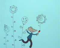 Dessiner dans le ciel.