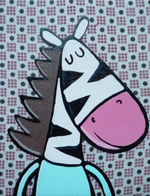Acrylique sur toile.